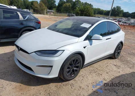 2022 Tesla Model X Dual Motor All-Wheel Drive/Plaid Tri Motor All-Wheel Drive из США, поврежденный, VIN 7SAXCDE58NF339943